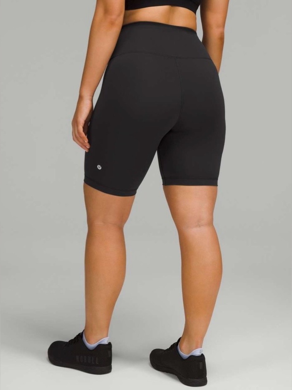 LULULEMON Black Wunder Train Contour Fit High Rise Short 8”